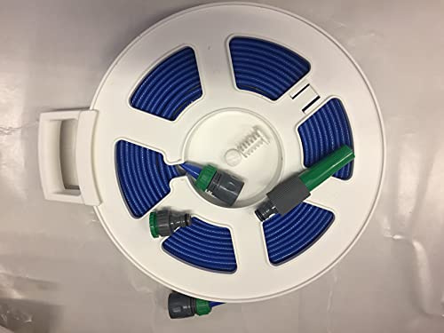 10M Hose Reel with Flat Hose Garden CAR Clean OR Motorboat Motorbike