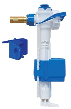 SCHWAB Fluidmaster Füllventil 747, Messingschaft G 3/8 x 35 mm, geeignet für Unterputz-, Aufputz-, Keramikspülkästen (SKU-747E-036-P20)