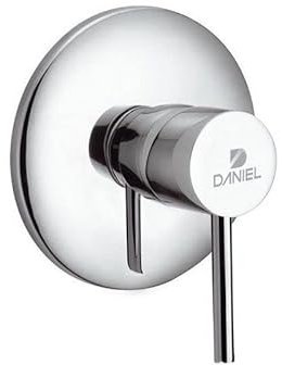 Daniel Rubinetterie - Miscelatore per Incasso Doccia suvi, Design minimale, Elegante e Raffinato S20602CR