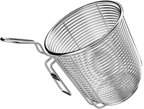 Colino in Acciaio Inox Con Manico, Scolapasta a Maglia Fine Per Cucina, Ideale Per Scolare Pasta E Verdure, Compatibile Con Pentole a Pressione