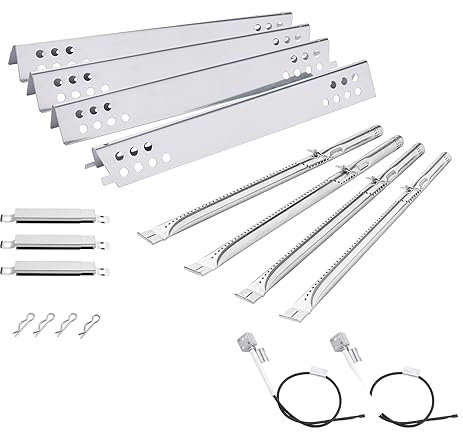 463347418 463347017 Grill Ersatzteile Heizzeltbrenner Zünder für Charbroil Performance 4 Brenner Grillteile 463342118 463342119 463335517 463332718 G470-5200-W1 G470-5200-W1 432-80 cm. S01-W1
