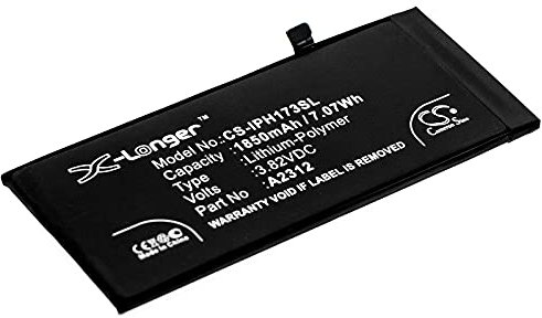Batteria di ricambio compatibile con Apple A2312, iPhone SE 2 (1850 mAh/7.07 Wh)