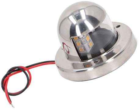 12V DC Marine Hecklicht Edelstahl Bootsankerlichter 135° Boots-LED-Navigationslichter für Yachten und Pontons