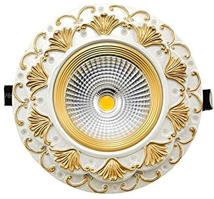 GHBSDNEPP Faretto Da Incasso 3W/5W Spotlight Di Downlight a Led in Stile Europeo Downlight Apertura Del Buco Del Soffitto Apertura Integrata Incorporata Incorporata Bagno/6000k White Light/5W
