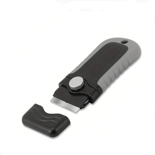 Yeenano Raschietto Piano Induzione,Raschietto per Piano Cottura in Vetro,con 10 Lame Ricambio per Raschietto,Raschietto Forno, Multiuso,per Pulizia Etichette,Decalcomanie Adesivi,Vernice in Vetro