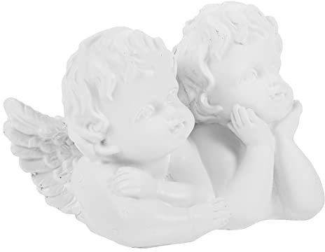 Supvox Harz Handwerk Engel Statue Sammeln Engel Figuren Desktop Dekoration Für