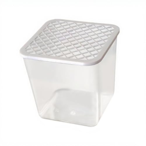FytStycale Aquarium Würfel Fischglas Als Kleinstaquarium Und Hydroponik Behälter Oder Tisch Aquarium Aus Haltbarem Acryl PP Material Gefertigt für Wasserpflanze