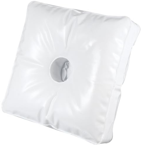 GANAZONO Base De Parasol D'extérieur PVC à Eau 29x29x5 Cm, Paquet Lestage Stable pour Jardin Et Plage, Anti-Vent Et Renfort Solide, Accessoire Fixation Parasol Professionnel