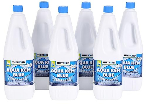 Thetfort Aqua Kem Blue materialtanktillsats 2 l 6 flaskor