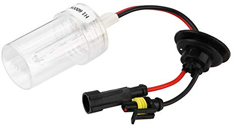 Xenon 100w, 2PCS Lampadine Xenon H1 6000K 100W 3000h Centralina Xenon Lampade Kit di ricambio ad alta luminosità