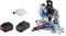 Bosch Professional BITURBO Troncatrice radiale a batteria GCM 18V-305 GDC (2 batt. ProCORE18V 5.5Ah, caricabatteria GAL 1880 CV, mod. Connectivity, lama, sacco raccoglipolvere, in scatola di cartone)