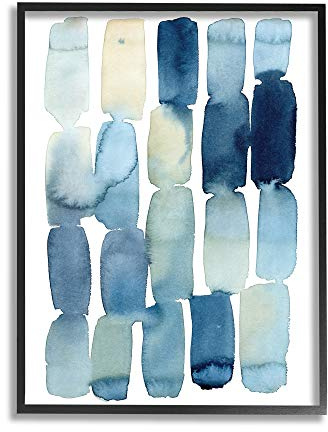 Stupell Industries Beach Inspired Abstraction Watercolor Block Shapes
