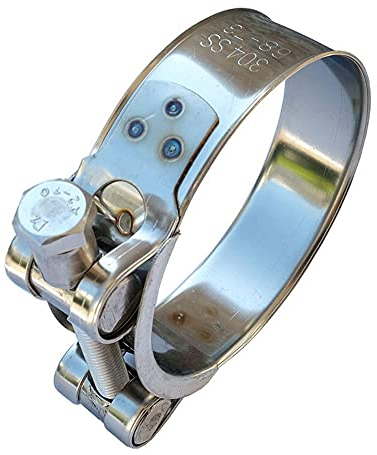 304 Starke Edelstahlstock, starke schwere Rohrkarte, Reifen, dicke Wasserrohrschnalle-Außendurchmesser * 32-35mm