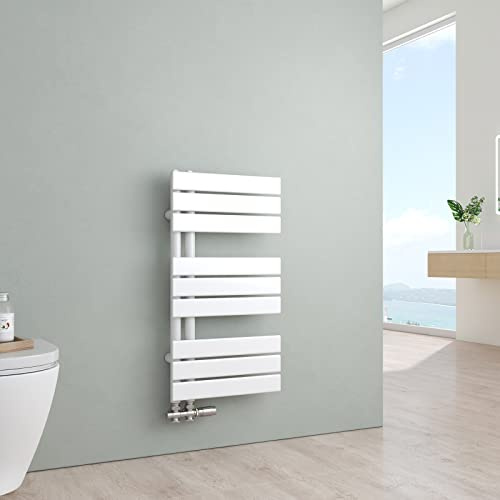 S'AFIELINA Badheizkörper 762x400mm 342W Weiß, Handtuchheizkörper