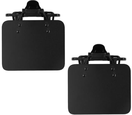 Ehuihuan 2 Pcs Parche para Gafas de Tiro 4x5cm, Gafas de Tiro Precision Parche, Gafas de Disparo Oclusor, Clip en Máscara de Ojos, Asistencia de Objetivo de Tiro con Arco (Horizontalx2)