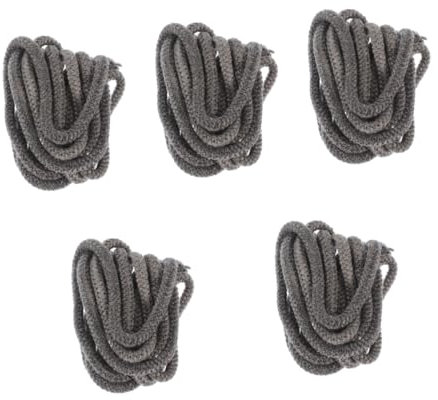 TOPBATHY 5 Juntas De Fibra De Vidrio Para Estufa De Leña Junta De Puerta Cuerda De Sellado Junta De Puerta De Estufa De Leña Material De Fibra De Vidrio Sellador