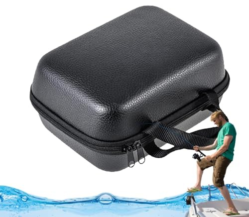 Fiskerulleskydd, rullskydd, fisketillbehör Tackle förvaringsväska, nötningsbeständig fiskrullväska | robust Eva-fiskerullskydd, förvaringsväska för baitcasting trumma raft rulle
