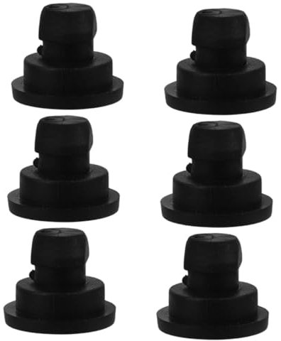 FELTECHELECTR 6piezas Patas De Goma para Olla Arrocera Pies Antideslizantes Amortiguadores Suaves Repuestos para Cocina Control Vibración Duraderos para Electrodomésticos