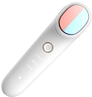VALICLUD Dispositivo Massaggio Fredda Apparecchio per Massaggi Elettrici Strumento Domestico per Donne Ricaricabile USB Bianco