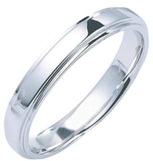 Tolldek Verlobungsring PT950 Platin, Klassiker Freundschaftsringe, Platin Solitärring Echter Schmuck, Gr.62 (19.7)