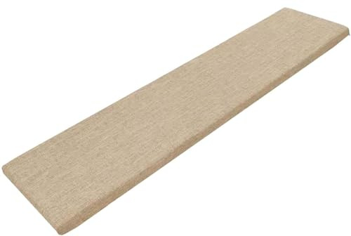 BUAOGDVG Coussin de Banc de Jardin Amovible - 5 cm d'épaisseur - 1/2/3 Places antidérapant avec Sangles, Amovible et Lavable - Coussins de Banc d'extérieur/intérieur, Salon(C,90x30x5cm)