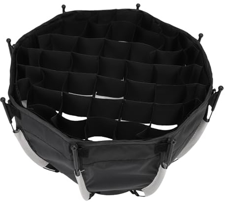 Duokon Achteckige Softbox, Canvas-Blitz-Softbox 29 cm mit Tragetasche, Tragbarer Lichtformer für Blitzgeräte, Schnelle Einrichtung, Faltbare Aufbewahrung, Porträtfotografie, Studioreisen