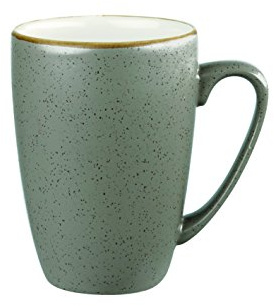 Churchill Stonecast handgefertige Tasse Mug 34cl, Farbe wählbar (Peppercorn Grey)