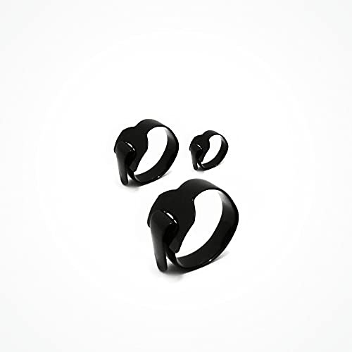 Silex | Abrazaderas Engomadas Sin Tornillo para Cables | Bridas de Acero Inoxidable para Exterior | Montaje Rápido con Hebilla | Fijación de Cables en Fachadas y Planta Externa| 150mm | 100 uds