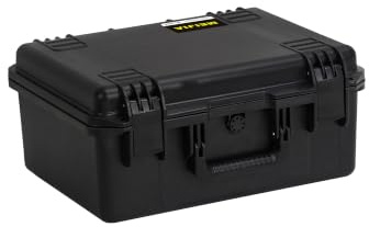 MEIJIA Premium Waterproof Hard Camera Case,Hard Case with Customizable fit Foam,Full Protection with Light&Convenient Design (19.3x15.25x9.01)