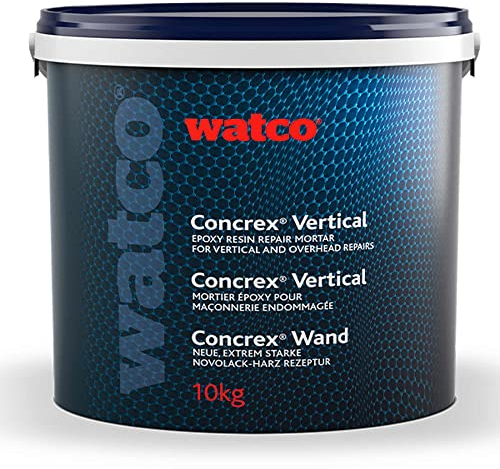 Concrex® Vertical, Mortier de réparation béton pour les murs et angles endommagés, 10kg