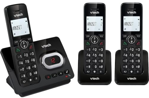 VTech Phone CS2052 Trio Digital Cordless Home Telephone Caller ID DECT (Renewed)