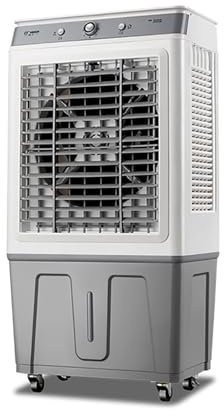 Enfriador de Aire Evaporativo 3 en 1, Climatizador Portatil con Tanque de Agua de 35L, Aire Acondicionado sin Tubo de Aire de 81cm for Interiores y Exteriores