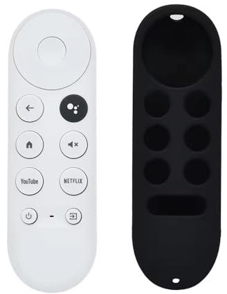 XINFUTE Télécommande Bluetooth de rechange G9N9N compatible avec Chromecast 4K Google TV Voice avec coque