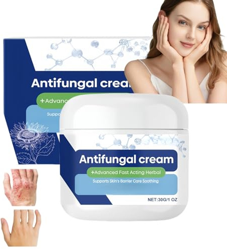 Anti Fungal Cream,Jo-ck Itch Antifungal Skin Cream,Fast-Acting for Athletes Foot Jo-ck Itch Ring-Worm,Athletes Foot Treatment Cr-eam,Gentle Formula to Support Itchy Skin,Fungal Cr-eam for Sk-in
