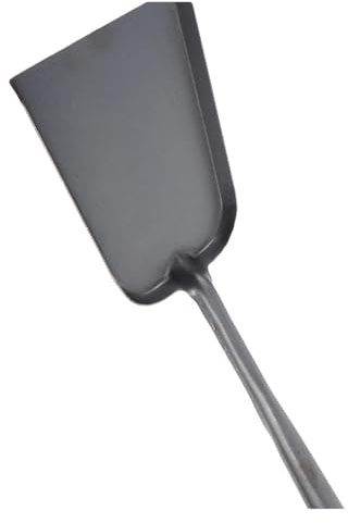 Genérico Pala De Ceniza For Chimenea, Construcción Metal Sólido, Uso Versátil, Cocina, Estufa, Barbacoa, Limpieza Carbón, Diseño Elegante