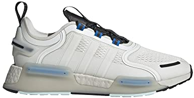 adidas NMD_V3 Schuhe Herren, Crystal White/Cloud White/Blue Rush, 48 EU, GX2086