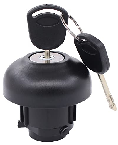 Doo Engy Tankdeckel Kraftstofftankdeckel Tankverschluss Einfüllstutzen Gasdeckel mit Schlüssel für Transit Mk6 Mk7 2000-2014