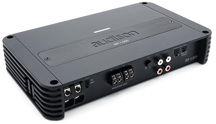 Audison SR 1.500 amplificatore mono 800W a 2 Ohm | classe D, THD 0,1%, S/N 100 dB, ingressi alto e basso livello, bass boost regolabile