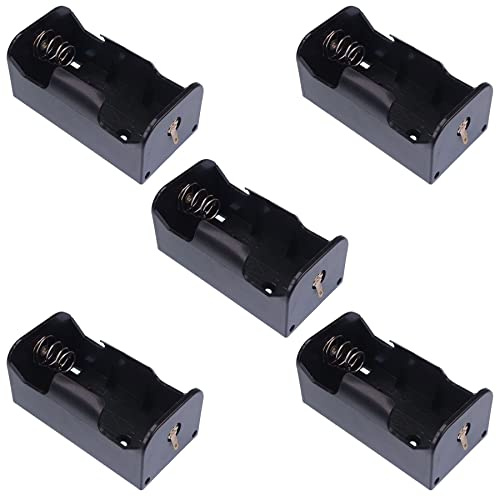 D x 1 Open Style Battery Holder Case With Solder Lug Terminals (Pack of 5)