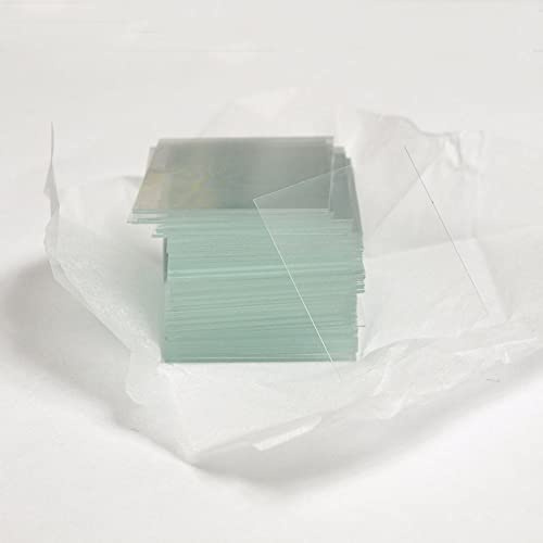 Aurorad 100 Stück transparente Objektträger Deckgläser Deckgläser Deckglas 18 x 18 20 x 20 22 x 22 24 x 24 mm Dicke 0,13–0,17 mm for Mikroskop (Size : 18x18mm)
