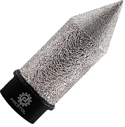 Brocas Chaflán Biselado Diamante 20mm - FOCSTOL Broca Fresado Diamante para Porcelánico Cerámica Mármol Granito M14 Rosca