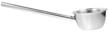 BESTonZON 1Pièce Cuillère à Eau Inox avec Long Manche Louche pour Fleurs et Légumes Ustensile de Cuisine et Résistant à Usure