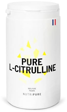 Nutripure | L-Citrulline BioKyowa® Végétale | Améliore la Congestion Musculaire lors de l'Entraînement | Précurseur de l' Arginine | Sans Malate de Citrulline | 800gr | Made in France