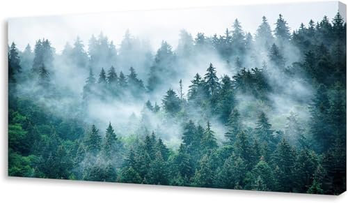 Malen Nach Zahlen Baum Wald Malen Nach Zahlen Kinder Anfänger, Malen-Nach-Zahlen ab 9 Jahre Mädchen Geschenke, DIY Ölgemälde Set mit Pinseln Acrylpigment Leinwan, Home Wanddeko Wohnzimme 40x80cm