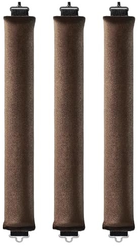 Overnight Heatless Rods Curls Blowout - 4 Pcs Hair Curlers to Sleep In, Velvet Hair Rollers with Satin Hair Scarf