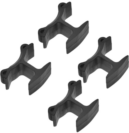WHAMVOX 4stücke Pfeifen Fingergriff Clip Für Schiedsrichter Tragbar Pfeifenhalter Outdoor-aktivitätswerkzeug Fingerhalterklemme Pfeifen-fingergriffe Pfeifenklemme