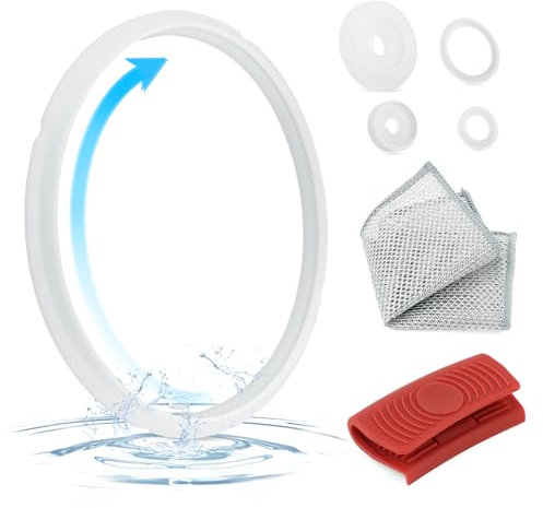 TGHongKy Goma Olla para GM Junta de Silicona Sellado para GM 5L 6L Gomas de Silicona para Ollas Anillo de Sellado Juntas Recambio 22CM para Olla Accesorios (Series B, C, D, E, F, G, H y)