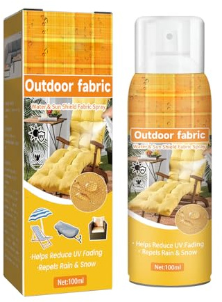 Spray de tela para protección solar de agua, spray impermeabilizante de tela, protección de verano para telas al aire libre, protector de muebles de larga duración para tapicería, trapos, ropa