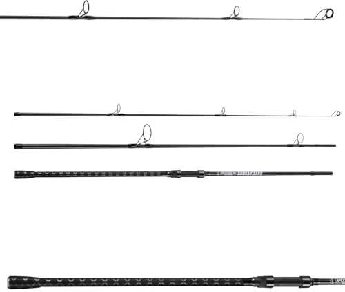 Sougayilang Karpfenrute, 3-teilige Kohlefaserfishingrute, 3,0/3,3/3,6m (10/11/12ft) mit 3,55lb Biegestärke – ideal für Karpfenangeln
