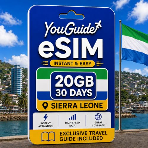 Sierra Leone eSIM 20GB 30Days